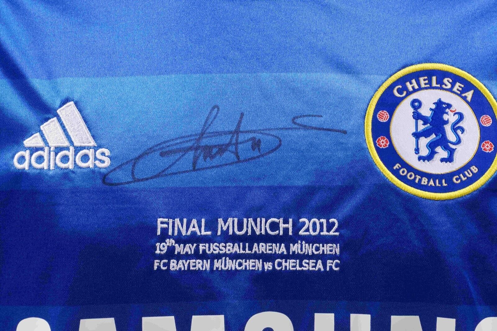 Torres, Drogba & Lampard Signed Chelsea Soccer Jersey Inscribed with Beckett COA